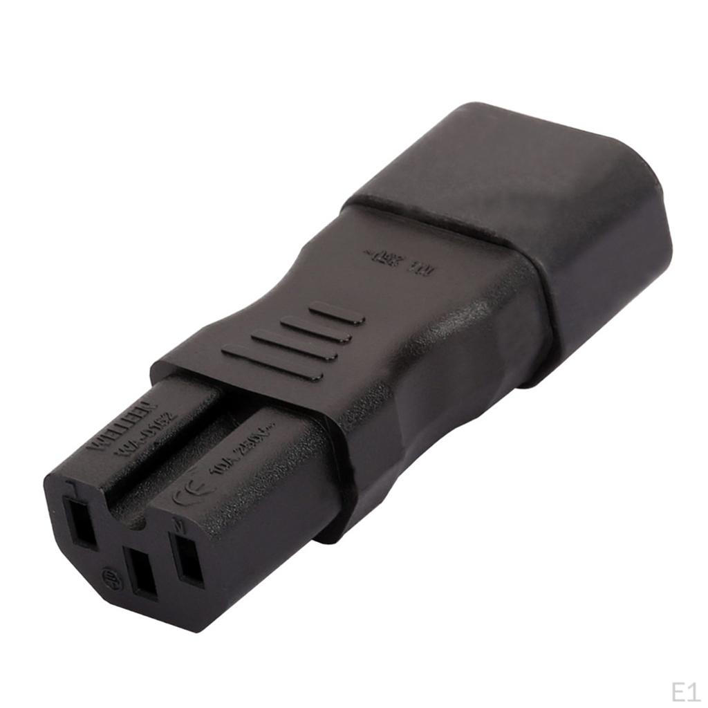 WA-0162 IEC 320 - C14 męski do C15 żeński zasilania