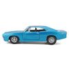 1969 Dodge Charger Blue Diecast Model Car R/T 125