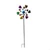 Beautiful Heart Wind Measure With Flowing Design For Outdoor Space Improve Produced Of Durable Iron P9YB