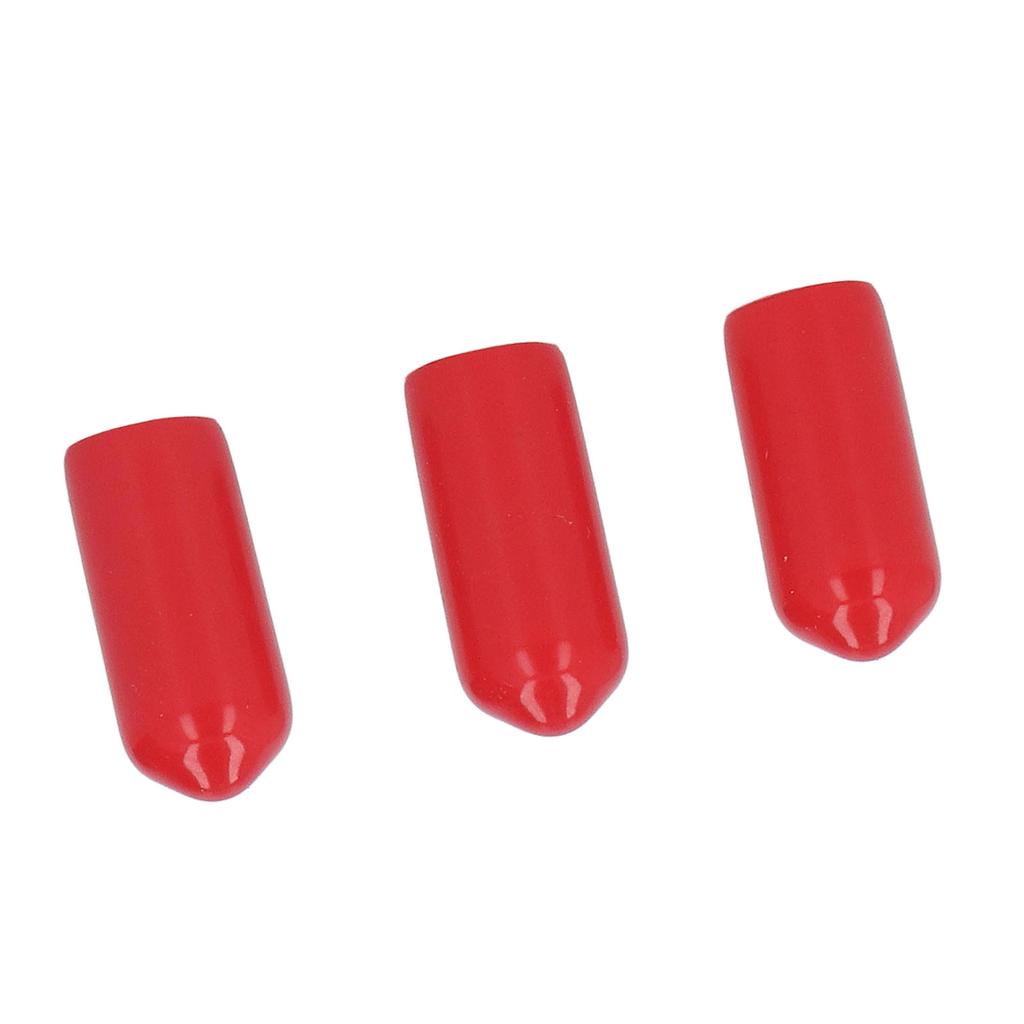 100 STÜCKE PVC Gewindeschutzkappen Runde Rohrendkappen Schraubenschutz für Zylinderventurflansch 9mm