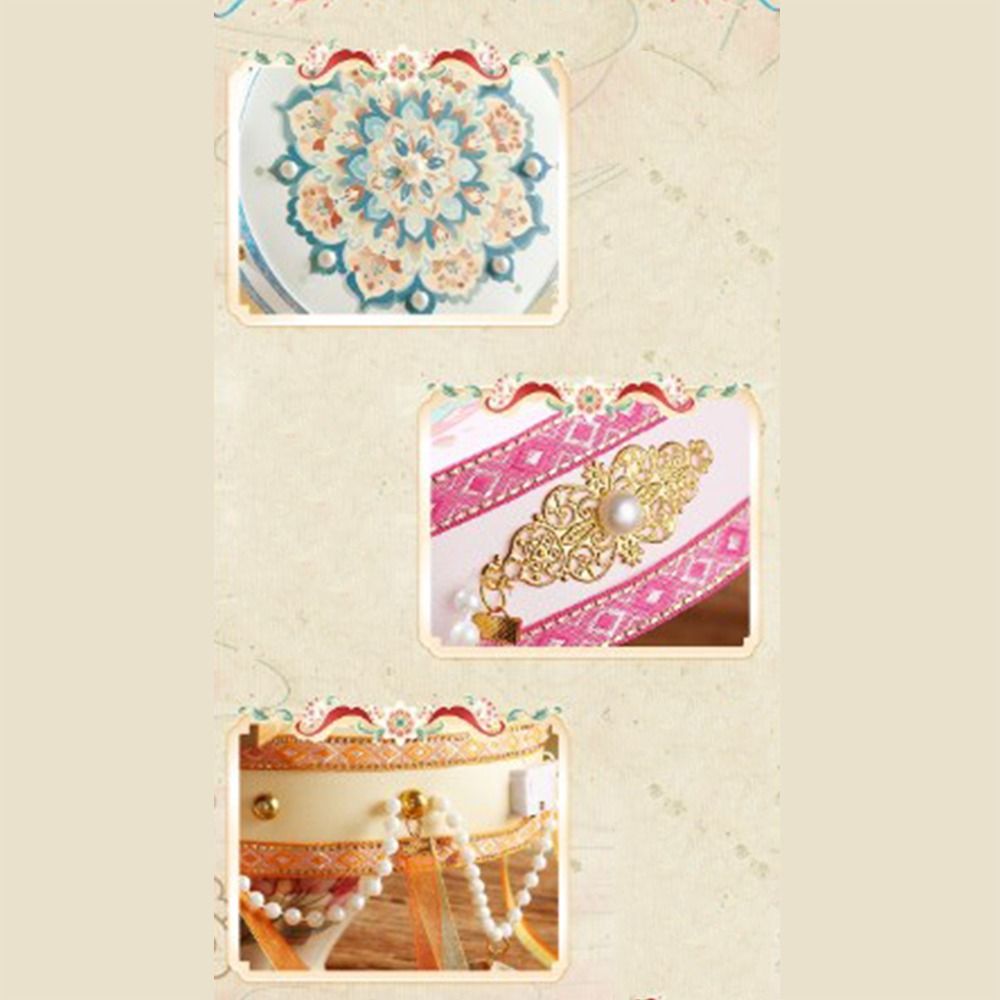 Intangible Cultural DIY Mid-Autumn Festival Lantern Manual Hanfu Photography Lamp  Children's Toy