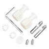 Toilet Hanging Screws Wall Hung Toilet Fixing Bolts Toilet Bowl Accessory Connector Tool Fittings Easy Installation