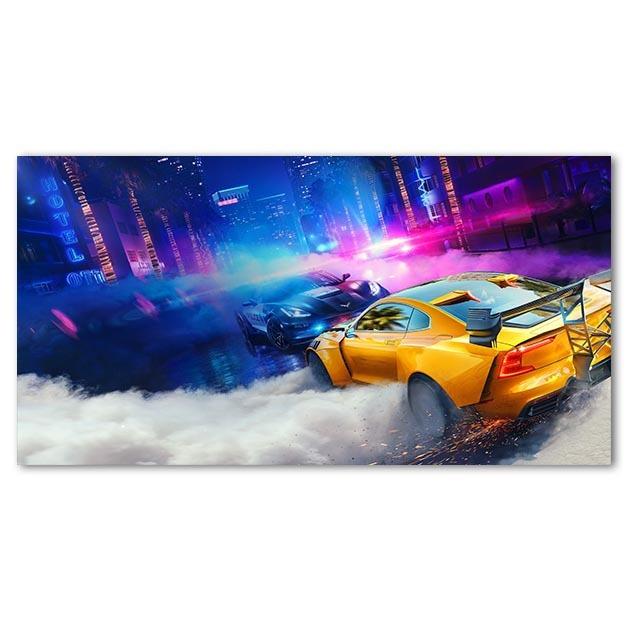 Modern Supercar Wall Art Oil Painting GT Car Wall Picture Supercar Poster
