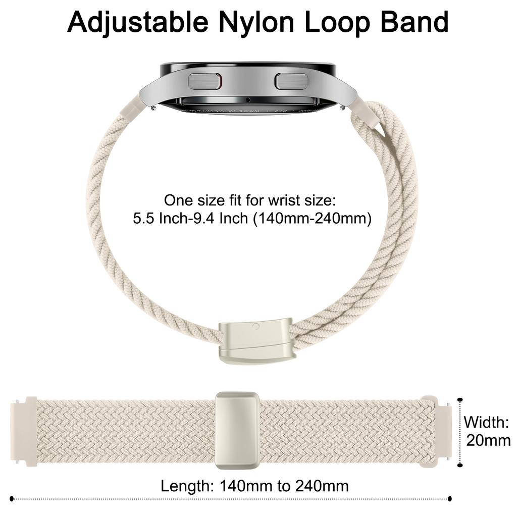 18/20/22mm Geflochtenes Armband Für Garmin Vivoactive 4 5 3 S/Venu 3 2s Sq 2 Plus/Forerunner 265 255S 645 245 Music/Vivomove Uhrenband