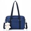 Borsa JK borsa uniforme studentessa giapponese borsa a tracolla portatile tela zaino college bancarella di strada fornitura contrasto