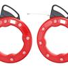 3mm 15/20/25/30m Cable Puller Fish Tape Reel Puller Fiberglass Nylon Conduit Ducting Rodder Pulling Wire Cable Fishing Tool