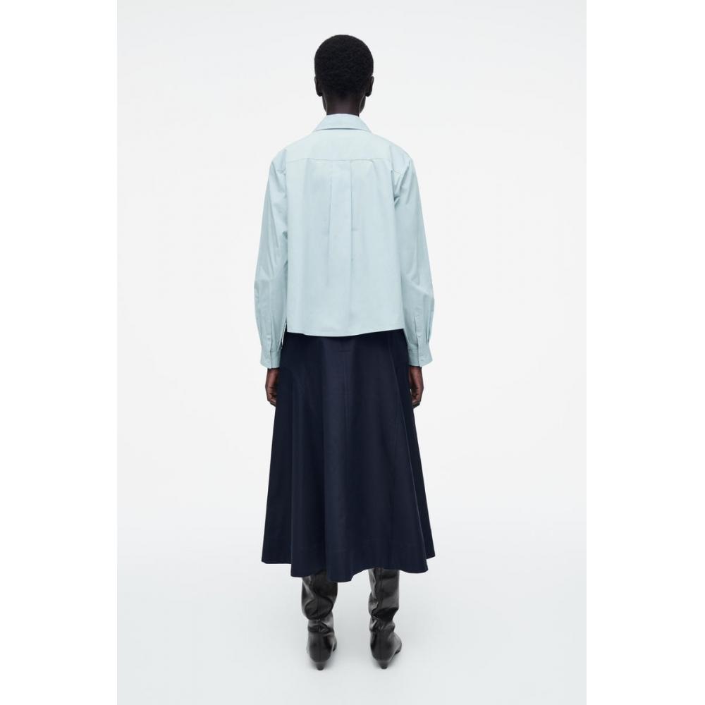 Cos Japan Oversized Flared Cotton Shirt