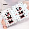 Magnetic Split IPad Case Air 6/5 10.9 Inch Cat Design Airbag Anti-Bend Protection