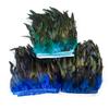 1M 2M 5M 10Meter Natural Rooster Feathers trim fringe 15-20cm Ribbon plumes For Craft ribbon fringe for skirt Party clothing