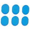 6 Pcs Drum Dampener Silicone Soft Gel Pads Reduce Volume Drum Silencers for Home Practice Blue
