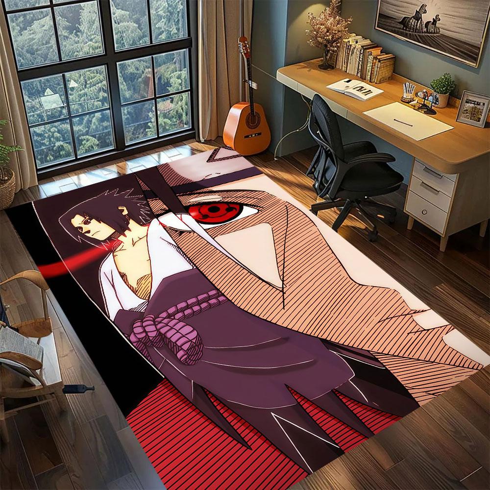 Naruto Anime Character Carpet for Living Room Bedroom Home Decor Cool Movie Mat Play Floor Mat
