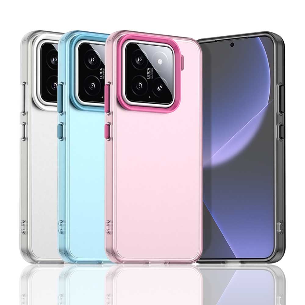 Frosted Case For Xiaomi 15 Cover Xiaomi 15 Pro Funda Shell Coque Matte Translucent PC Candy Color Back Bumper For Xiaomi Mi 15