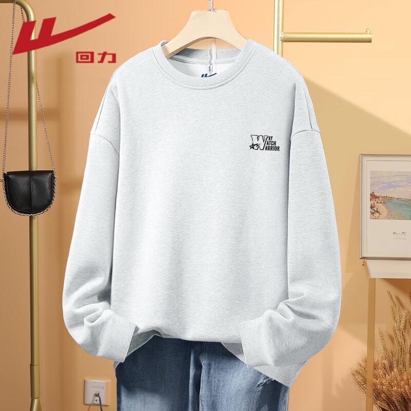 Warrior Women's Casual Long-Sleeve Round Neck Sweatshirt