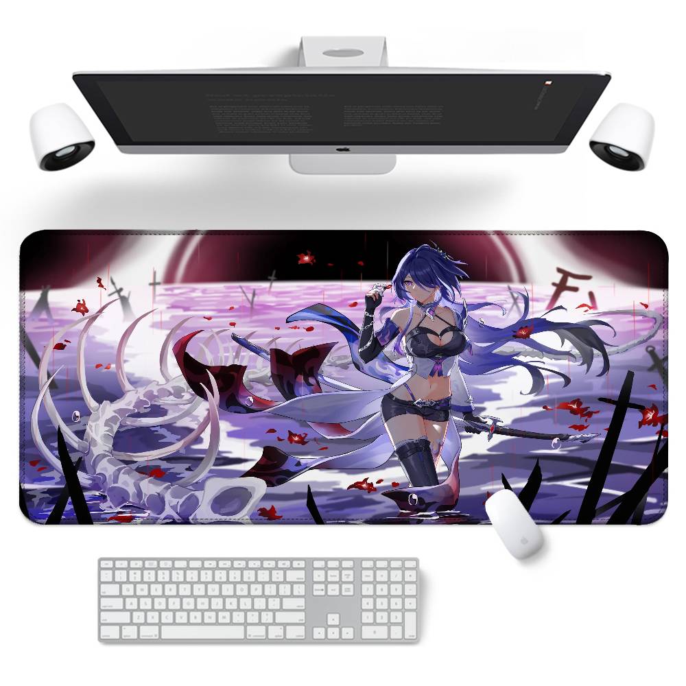 V-Valorant Game Mouse Pad Rubber Thicken Overlock Gaming Table Mat Office Computer Keyboard Pad PC Mousepad