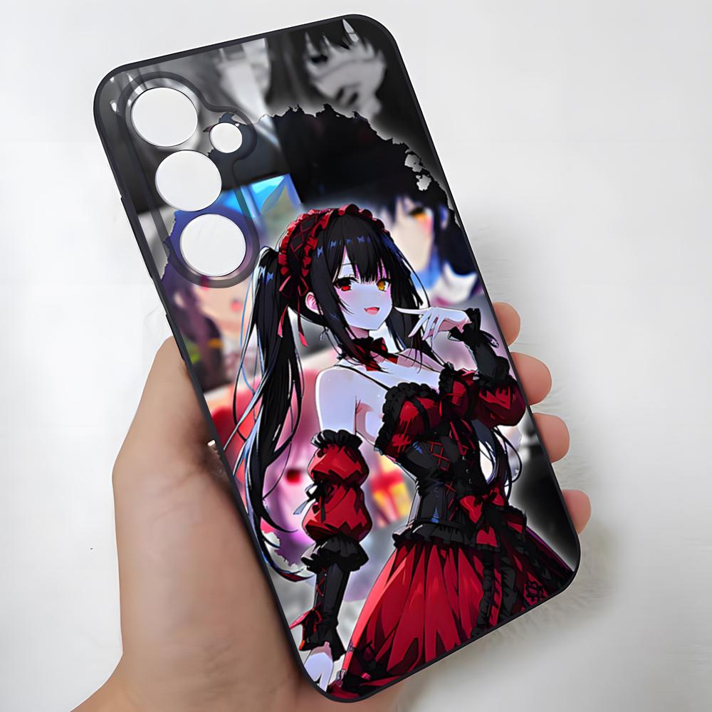 Anime Date A Live Tokisaki Kurumi Niedliche Handyhülle Für Samsung S26 Ultra S25 Edge Ultra S23 S22 S21 S20 Ultra Plus S24 Fe Glas C