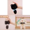 Plush Animal Keychain With Cartoon Design For Kids And Collectors