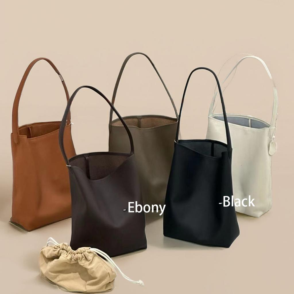 MENDY Bucket Bag Large Women's Bag Tote Bag Shoulder Bag Luxury Designer Genuine Leather Handbag Japanese Popular Bag Soft Hand