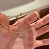 Tassel Niche Women's Luxury Bracelet - High-End Sparkling Design with Diamond Feel