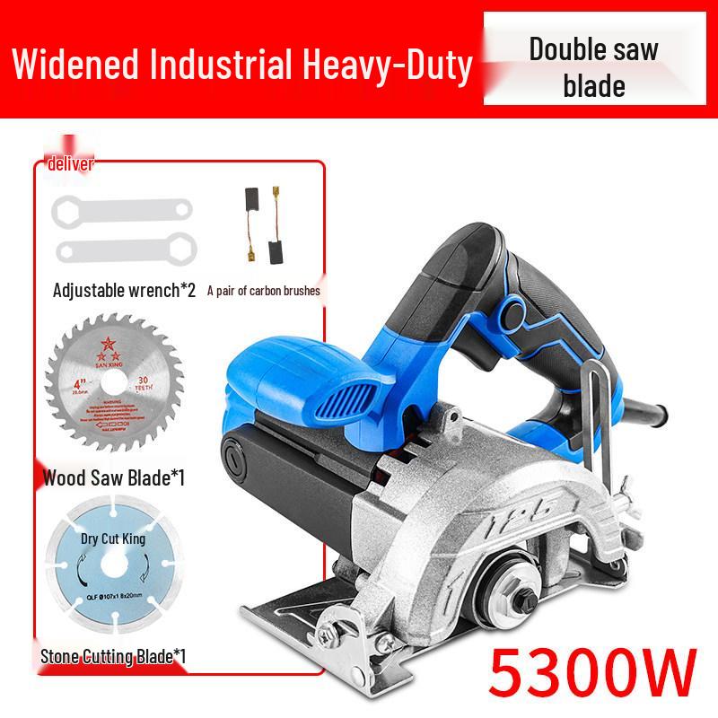 Electric Multi-Function Handheld Chainsaw: Wood, Stone, Tile Cutter 