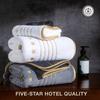 Star Shape Bath Towel Set With Soft Coral Fleece For Bathroom Use