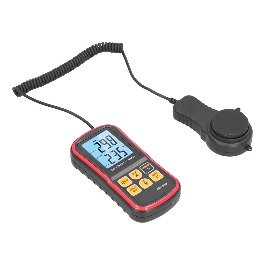 BENETECH Digital Luminance Meter HighAccuracy Handheld Industrial MultiFunction Illuminance Meter
