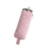 Large Capacity Plush Strawberry Pencil Case Zipper Stationery Pouch  Back To School