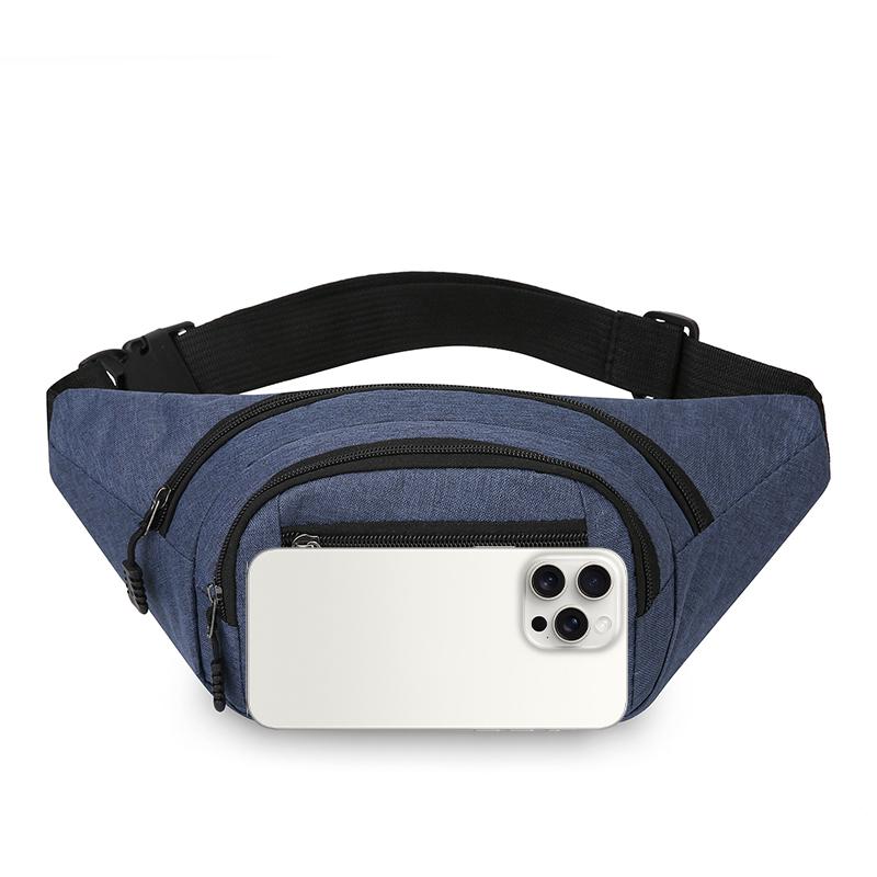 Marsupio da vita unisex Uomo Pacco da petto Impermeabile Borsa sportiva da esterno Pochette Borsa da vita Marsupio Crossbody Borsa a banana