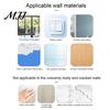 Interior Exterior Window Display 2027 Christmas Static Clings, Snowman Snowflake Holly Glass Stickers, Transparent PVC Film Reusable Xmas Decals