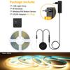 COB LED Bed Light With PIR Motion Sensor LED Controller Baby Bed Night Light Bar LED Strip For Stairway Corridor Step Lighting