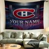 Personlig Montreal Canadiens Tryckt Väv – Väggbonad för Sovrum, Studentrum och Heminredning