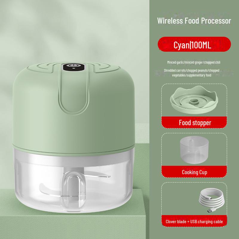 Wireless Mini Garlic Masher - Multi-function Automatic Cooking Tool