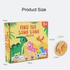 Montessori Puzzle Matching Toy Cognitive Memory Find The Same Focus Fraining Thinking Board Game Educational Toys For Children