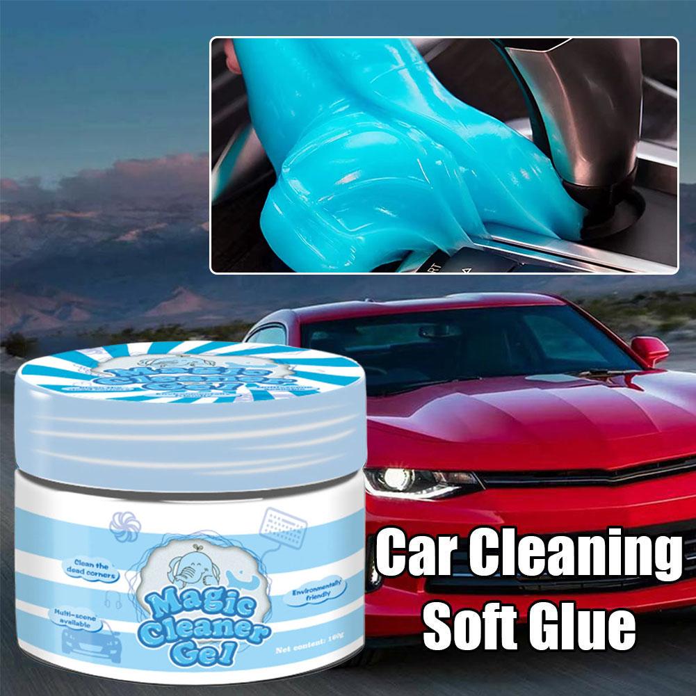 Car Cleaning Gel Universal Detailing Kit Automotive Interior Dirty Car Vent Cleaner Auto Air Dust Slime Detail Removal Crev U7K5