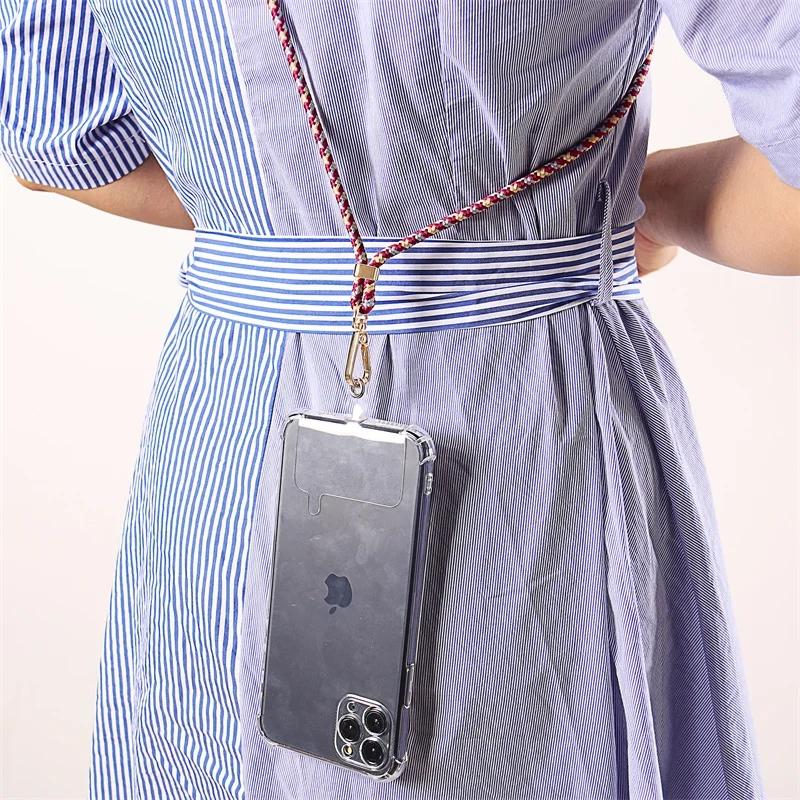 New Universal Adjustable Phone Lanyard Strap Mobile Phone Hanging Rope Neck Straps Anti-lost Lanyards Cell Phone Accessories