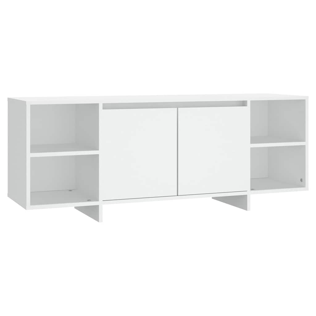 TV Cabinet White 130 x 35 x 50 cm Particleboard