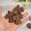 Handgefertigtes Gebetskreuz Christliches Geschenk Kreuz Handgeschnitztes Holzkreuz Glaube und Hoffnung Glattes Handwerk Geschenk für Christen