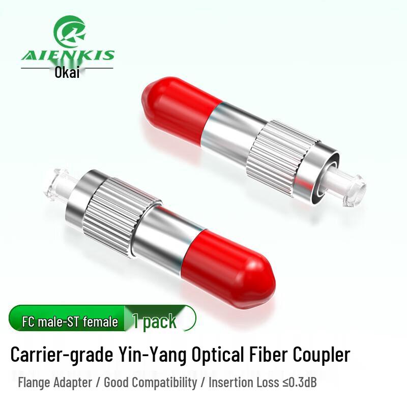 AIENKIS Telecom-Grade Fiber Optic Adapters