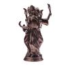 Veronese Designs Hekate Gresk Tredelt Gudinne av Magi Statue Kaldstøpt Resin Antikk Bronse Finish Månegudinne Skulptur