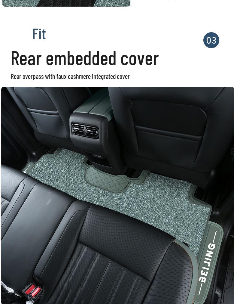 Beijing BJ40 Foot Mats: Fully Enclosed, 26 Models, Range-Extended Edition, New Car Accessories