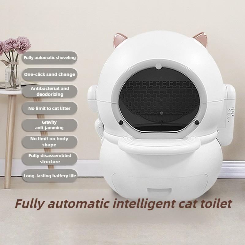 Smart Cat Litter Box Cats Kitten Fully Automatic Cleaning Snadbox Large Self-cleaning Pet Cat Toilet Deodorizing Cats Toilets