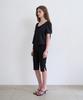 NOT YOUR ROSE Gabrielle Capri Pants (Black)