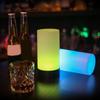 Led Desk Light Cylinder Led Night Light Battery Powered Bar Table Lamps for Bedroom Coffee Restaurant Lighting Supplies