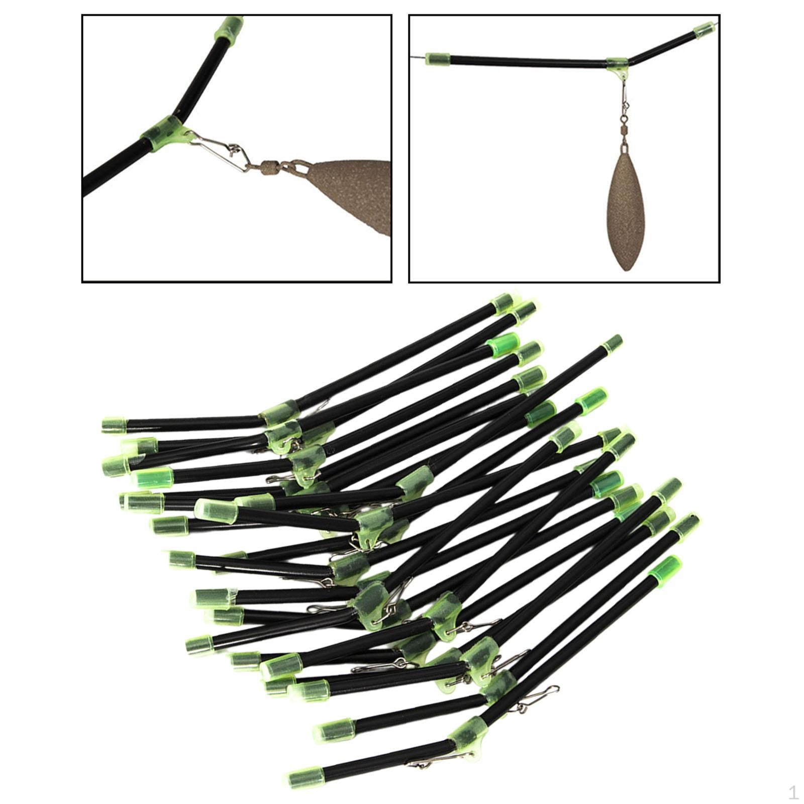 

20 штук рыболовные противозапутывающие боны трубки балансировочные соединители инструменты оборудование с вертлюгом чёрный