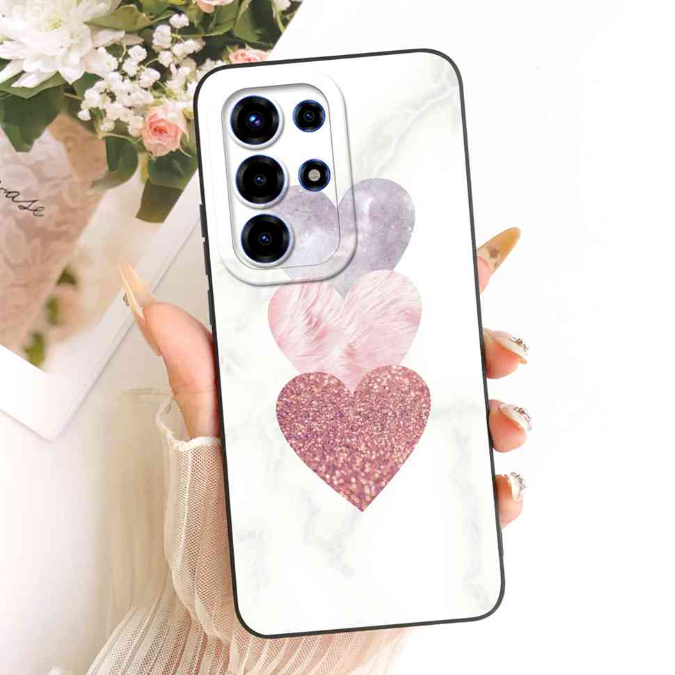 For Itel S26 Ultra Case Floral Silicone Soft Casing New Shockproof Back Cover For Itel S26 Ultra / Super 26 Ultra / S688LN Cover
