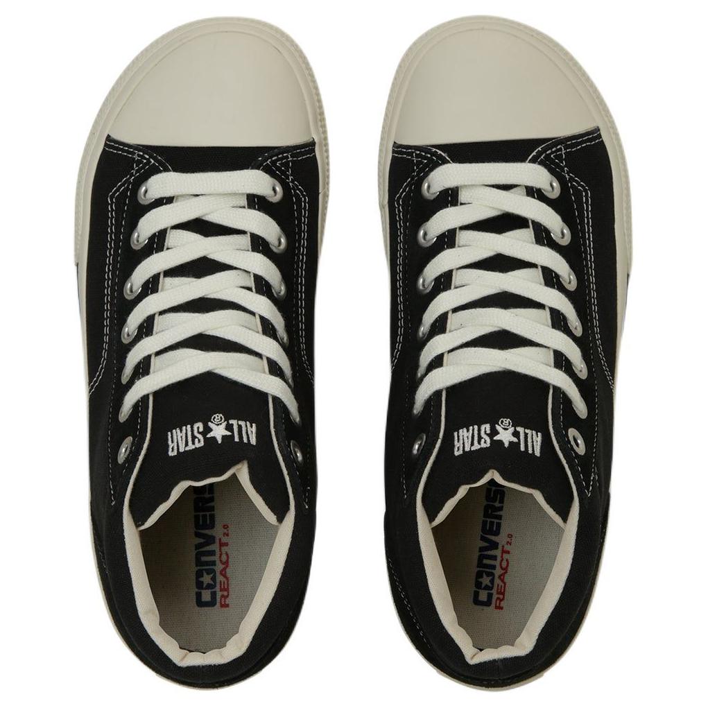 Converse All Star Boarderstar Mid Comfortable Versatile Durable Canvas Shoes Unisex Sneakers Black 31313740