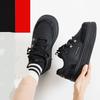 Thin Thick-soled Shoes Women's Autumn New Black Board Shoes Soft-soled Comfortable Milk Fufu Casual Shoes