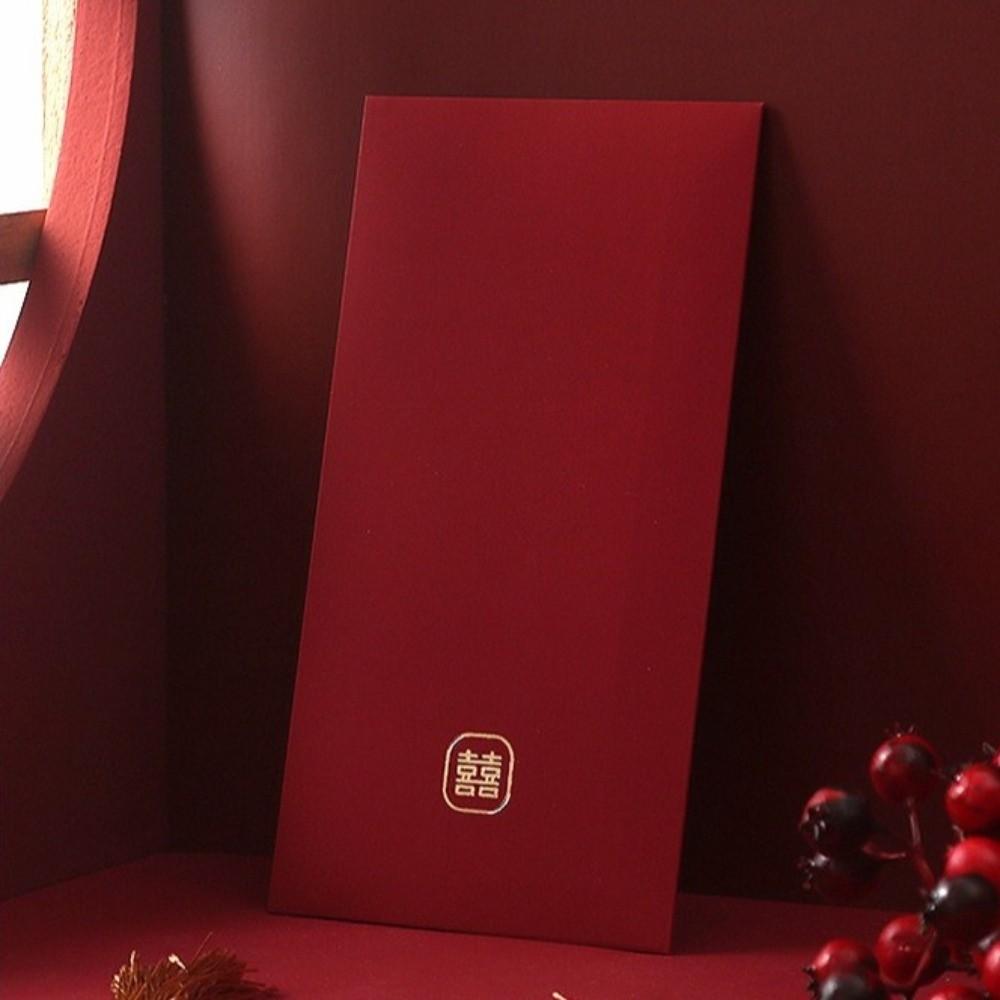 6Pcs New Year Red Packets Spring Festival Cash Gift Envelopes Creative 2026 Luck Money Bag