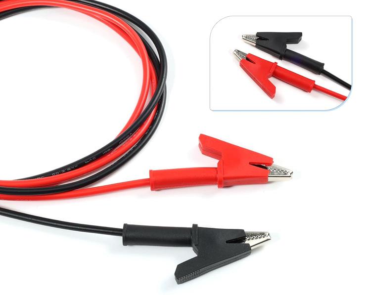 Universal High Current Alligator Clip Test Lead for Automotive Electrician Testing