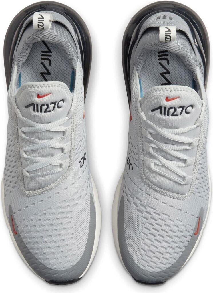 Кроссовки Nike Air Max 270 серый туман/парус/частичный серый/командный оранжевый