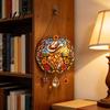 Schönes Garten-Geschenk Country Soul Gedenk-Sonnfänger, Hängendes Ornament im Buntglas-Stil, Moderne Terrassen-Dekoration Windspiel mit Sänger-Thema für